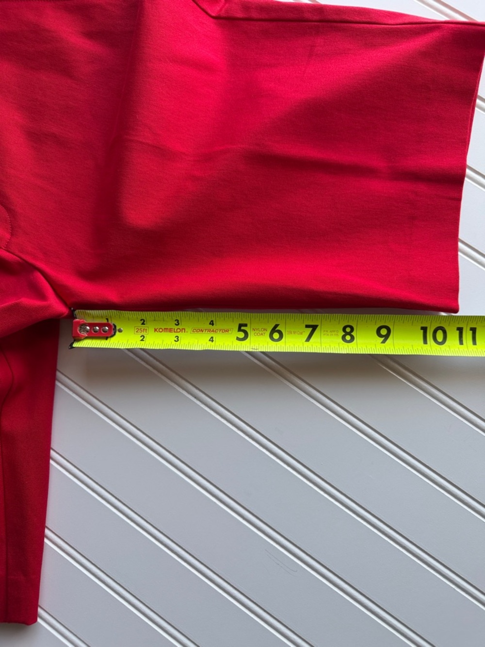 Lauren Ralph Lauren Red Tailored Bermuda Shorts - Picture 6 of 9